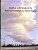 Weather and climate of the Reno-Carson City-Lake Tahoe region