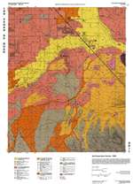 Las Vegas SE quadrangle: Soil map