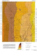 Las Vegas NW folio: Tinted relief map