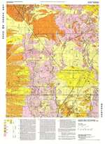 Las Vegas NW quadrangle: Geologic map