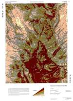 Ely quadrangle: Slope map