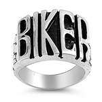 Stainless Steel Ring - BIKER
