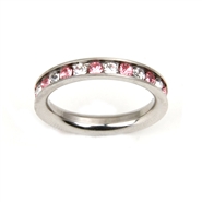 SR-300001-Pink and Clear CZ-N