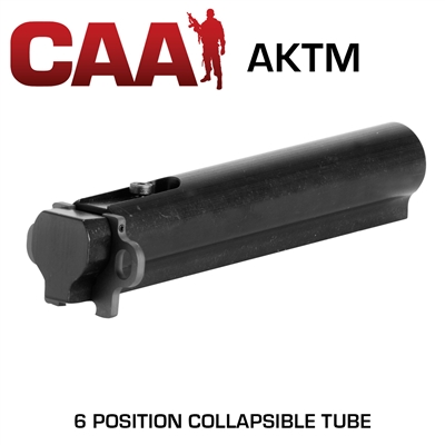 CAA AKTM M4 Milled Buffer Receiver 6 Position Aluminum Tube AK47