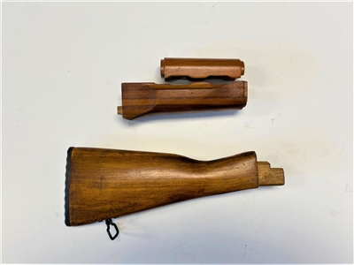 AK47 WOOD STOCK SET SOLID TEAK