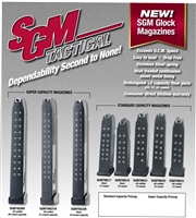 GLOCK 9MM 15 ROUND MAGAZINE SGM SUREFIRE SGMTMG15