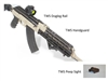 TWS GEN3 RAILSET DOGLEG RAIL HANDGUARD AND SIGHT #33010 AK47 TEXAS WEAPON SYSTEMS