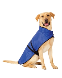 Fashion Pet Essential Dog Blanket Jacket Blue Large