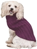 Purple dog sweater large for boys and girls