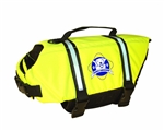 Yellow Paws Aboard Neoprene Life Jacket  Large