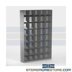 Angled File Racks Stacking Legal Shelving Filing Racks Vu-Stak&reg; Datum