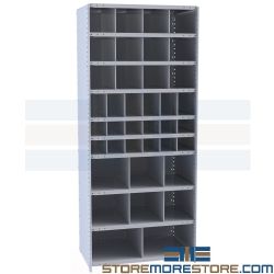 Steel Shelving Metal Adjustable Shelf Dividers Hi-Tech Hallowell