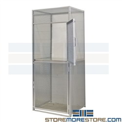 Lockers Tenant Storage Ventilated Security Rental Cages Fences