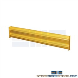 Safety Guard Rails OSHA Yellow Steel Forklift Barriers Warehouse