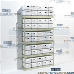 Archive Shelving for File Boxes Hallowell RS6915108-5SP