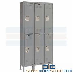 Locker with Two Compartments