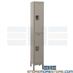 Quiet Close Compartment Lockers Hallowell Two High