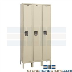 Tall Quiet Close Lockers Hallowell Single Tier