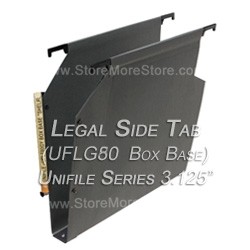 Oblique UFLG80 Box Base Unifile Legal Size Hanging File Folder Compartments