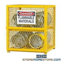 propane cylinder storage cabinet, wire mesh locking unit tanks durham, egcvc4-50