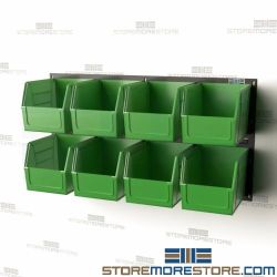 Parts Bins Hung on Steel Wall Panels Rack Hanging Storage Supply Parts Quantum