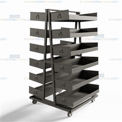Warehouse Pick Carts Heavy-Duty Industrial Storage Shelves Material Handling
