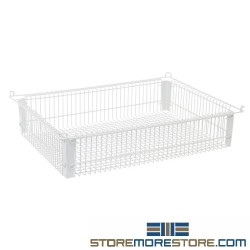 Quantum PS-WB22145 22 inch x 14 inch x 5 inch Wire Basket PS-WB22145