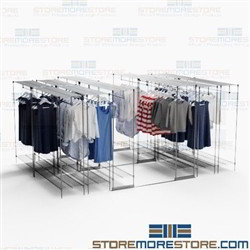 Garment Racks Backroom Storage Hanging Clothes Need More Storage Floor Space