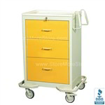 3 Drawer Isolation Cart, Two-tone Finish (32" Wide x 25" Deep x 46.25" High), #SMS-50-MKT-330