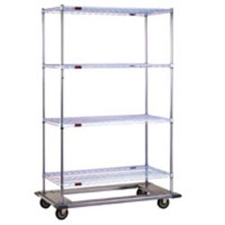 heavy duty mobile wire shelving resilient swivel casters DT2136-CS