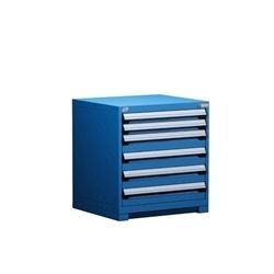 SMS-81-R5ADG-3007 Industrial Drawer Unit 6 Drawer Locker part and tool Cabinet, each drawer can hold up to 400 lbs