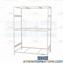 metal racks for storage and wall shelving units are Rousseau SRD5057