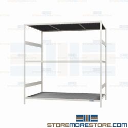 heavy duty wire shelving and warehouse metal shelf are Rousseau SRD5154W