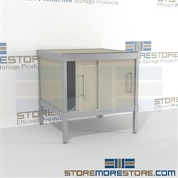 Mail furniture consoles with doors are a perfect solution for mail & copy center durable design with a structural frame and comes in wide range of colors includes a 3 sided skirt Specialty configurations available for your businesses exact needs Hamilton