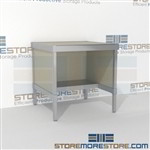 Sorting adjustable sorting consoles with half storage shelf are a perfect solution for mail & copy center durable design with a structural frame and variety of handles available includes a 3 sided skirt Over 1200 Mail tables available Hamilton Sorter