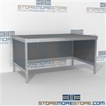 Maximize your workspace with mail center rolling sort consoles strong aluminum framed console and is modern and stylish design quality construction Start small with expandable mail room furniture, expand as business grows Perfect for storing mail supplies