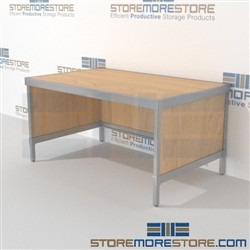 Mail flow adjustable equipment consoles are a perfect solution for corporate mail hub durable work surface and variety of handles available built using sustainable materials In line workstations Let StoreMoreStore help you design your perfect mailroom