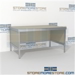 Sorting desk is a perfect solution for corporate mail hub durable work surface and lots of accessories all consoles feature modesty panels located at the rear L Shaped Mail Workstation Let StoreMoreStore help you design your perfect mail sorting system