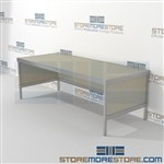 Mail workstation equipment is a perfect solution for mail processing center durable work surface and variety of handles available built using sustainable materials Back to back mail sorting station Let StoreMoreStore help you design your perfect mailroom