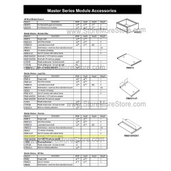 Oversize Shelf with 2-1/2" Vertical Adapter, #SMS-90-RMS12HVD01