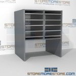 Hamilton Sorter S2-18E12 | SMS-90-S2-18E12 | 10550 Postal Furniture | Mailroom Furniture | Mail Equipment | Hamilton Sorter | Sorter | Mail Boxes