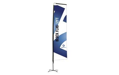 12 ft. - M Block Flag