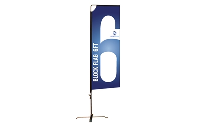 Block Flag - XS 6FT