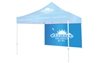 Custom Printed Tent Back wall single side $300.