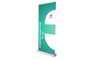 Broadbase Retractable Banner Stand 33.5x80" (Graphic Package)