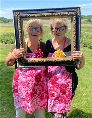 Peony Apron