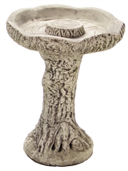 Tree Stump Bird Bath