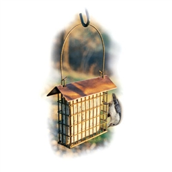 Coppertop Single Suet Cage Feeder