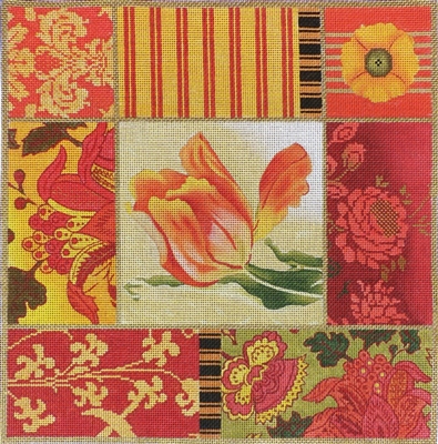 1042 Red Tulip Collage