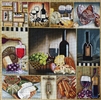 1048 Wine & Cheese Collage